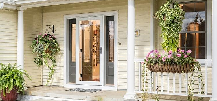screen door installation in Charter Oak