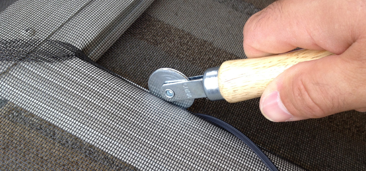 metal screen door repair in Charter Oak