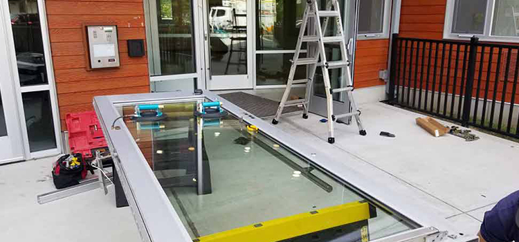storefront door glass replacement Charter Oak